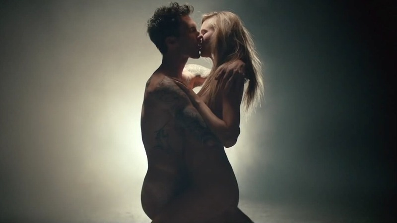 Sexiest Scenes of Herself from Maroon 5 - Animals. Sexy, SFW, black background. 754757