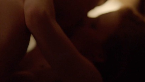 Ashley Bell Naked in Love & Air Sex. Breasts, kissing, nude. 734443