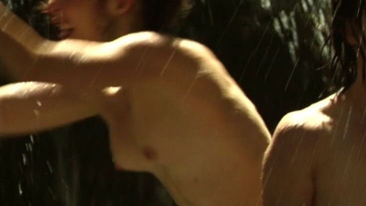 Jenna Thiam Naked in Salaud, On T'aime. Breasts, black panties, dark hair. 752959