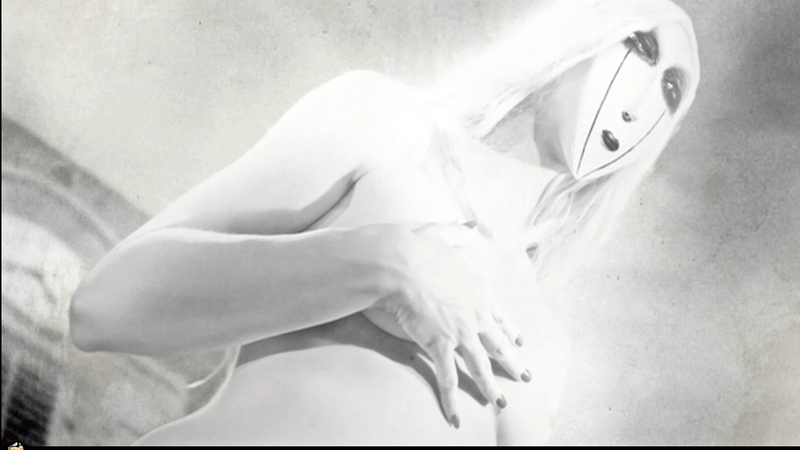 Sexiest La Muse Scenes. Sexy, animated character, black and white. 719074