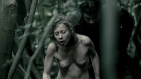 Géraldine Martineau Naked in The Lookout. Breasts, blonde, forest. 734521