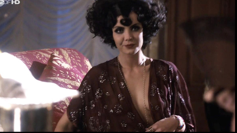 Maria Pletz in Hotel Adlon (2013) Sexy Black Curly Hair Black Hair 720923