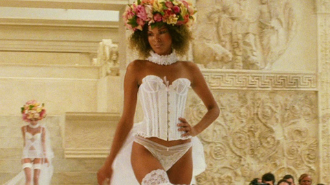 Claudia Smith in To Rome with Love (2012) Underwear Being Photographed Black 720159