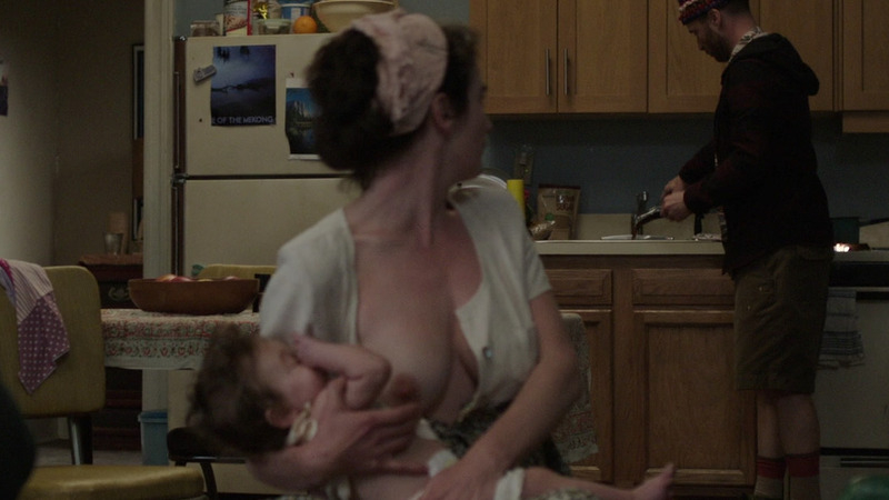 Gaby Hoffmann Naked as Caroline Sackler. Breasts, breast feeding, nude. 805017