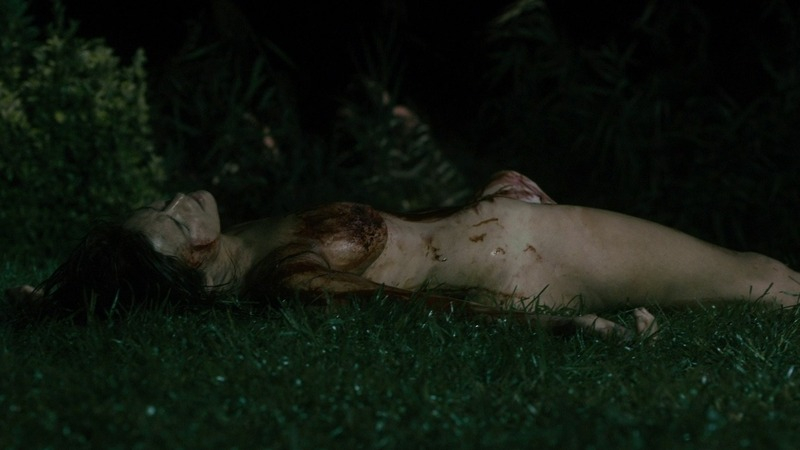 Stephanie Danielson Nude as Kylie. Breasts, bloody, grass. 760112
