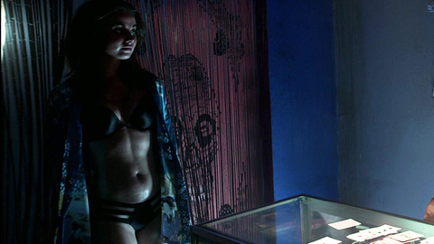 Chelsea Bruland in Universal Soldier: Day of Reckoning (2012) Underwear Black Bra Black Panties 721095