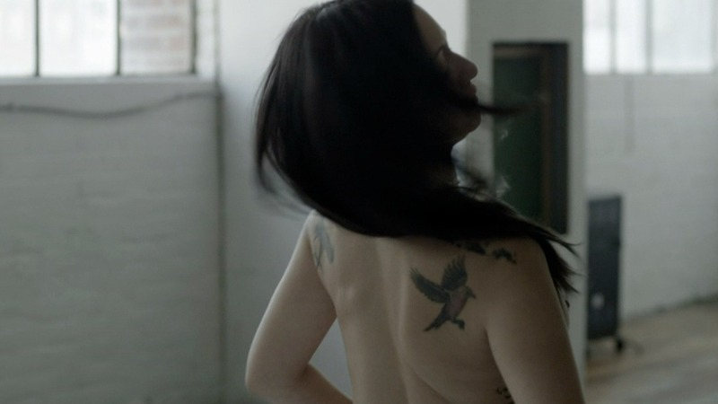 Kate Rogal Naked as Gretchen. Breasts, Tattoos, back exposed. 729849