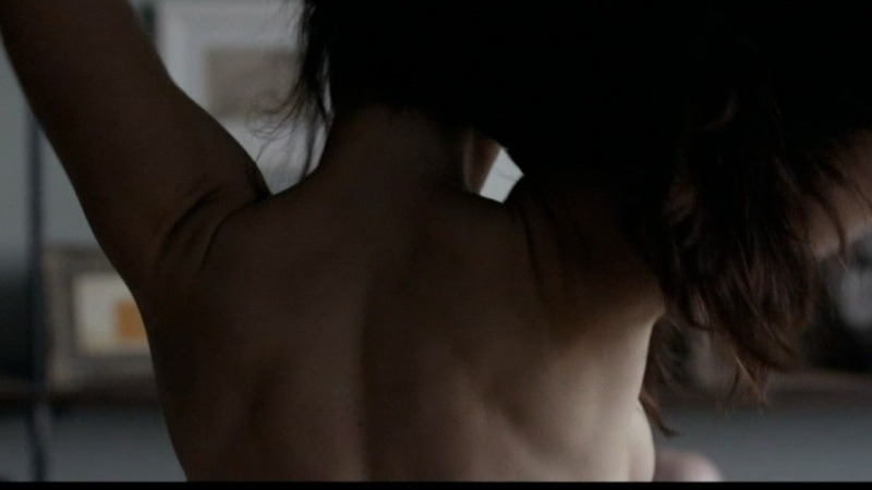Hottest Maggie Siff Scene in Concussion. Sexy, SFW, back exposed. 729914