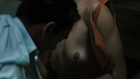Ariane from Belle du Seigneur Naked. Breasts, couple, man kissing breasts. 735503