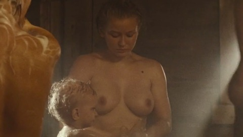 Yuliya Peresild Naked as Sofya. Breasts, bathing, bathing child. 752877
