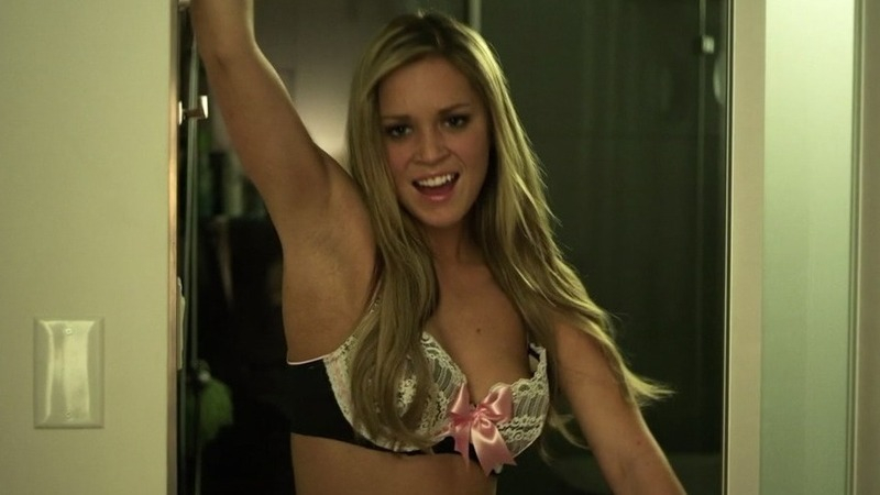 Hottest Woman Scenes. Underwear, SFW, black and white bra. 748359