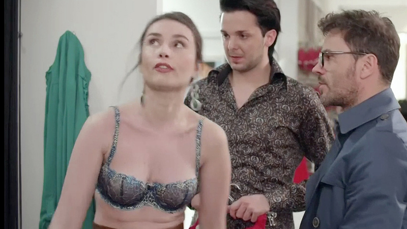 Hottest Romi Knaepen Scenes. Underwear, SFW, lacey bra. 722451