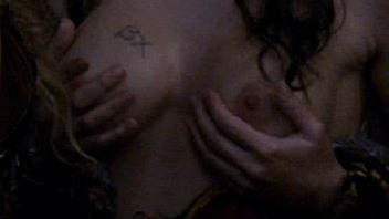 Luna Rioumina Nude in Spartacus. Breasts, black hair, cupping breasts. 722416