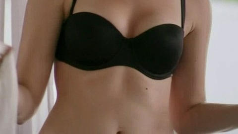 Hottest Jenny Slate Scene in Married. Sexy, Underwear, SFW, black bra. 747326
