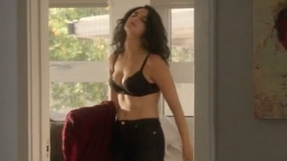 Hottest Jenny Slate Scene in Married. Underwear, SFW, black bra. 773630