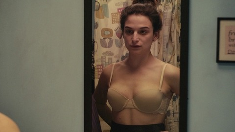 Jenny Slate in Obvious Child (2014) Sexy Underwear Bathroom Brunette 748395