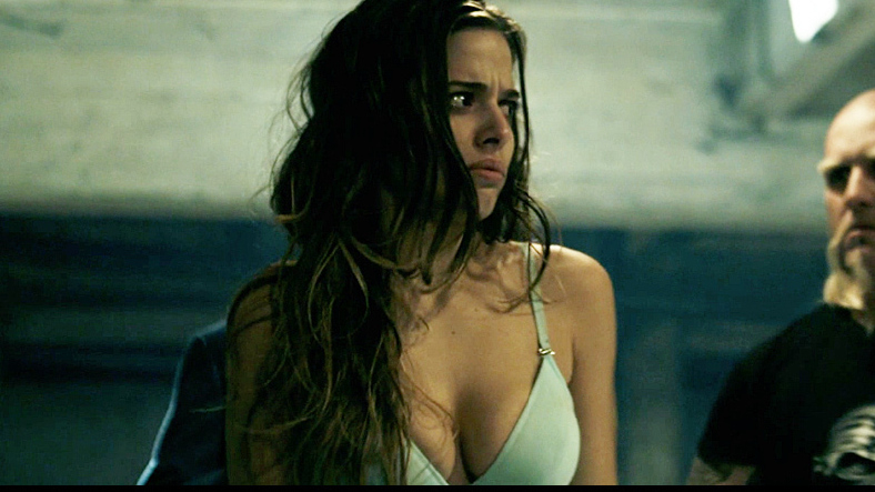 Neon Flesh's Sexiest Scenes with Maria Zamarbide. Underwear, fully clothed man. 722610
