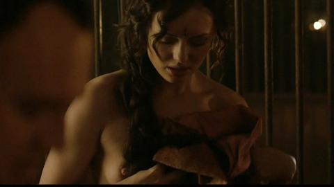Laura Haddock in Da Vinci's Demons (2013-2015) Breasts Breasts Curly Hair 724882