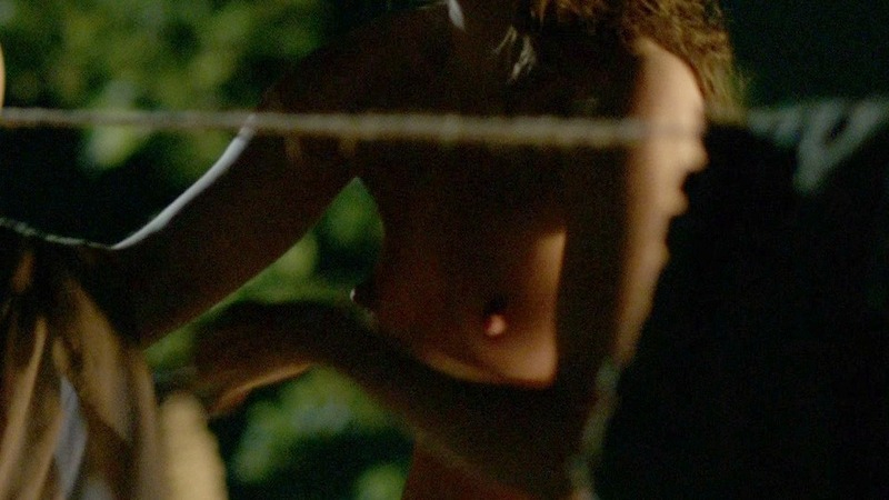 Laura Haddock Nude in Da Vinci's Demons. Breasts, clothes line, nude. 758644