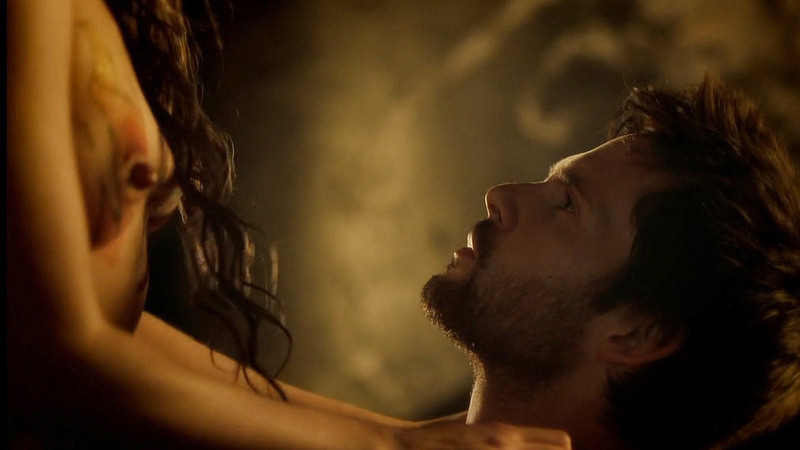 Laura Haddock Naked in Da Vinci's Demons. Breasts, long hair, nude. 724435