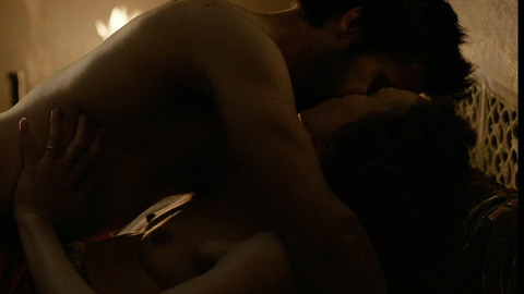Laura Haddock in Da Vinci's Demons (2013-2015) Breasts Breasts Fireplace 725146