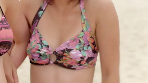 Sexiest Karina Banno Scene in Circle of Lies. Bikini, SFW, beach. 726817