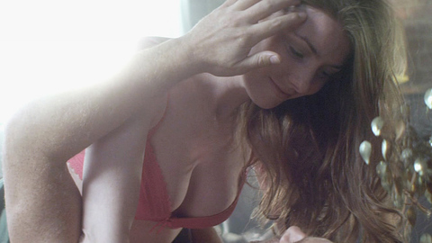 Elise Jansen in Crawlspace (2012) Underwear Brunette Cleavage 722926