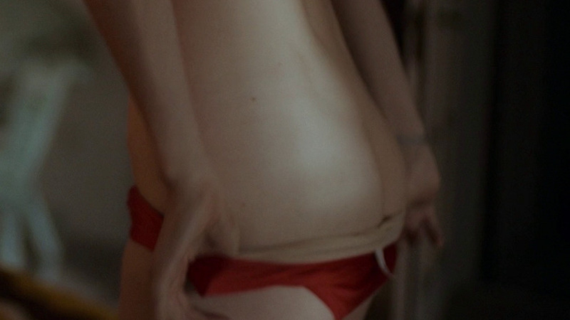Lindsay Burdge Nude in Lace Crater. Butt, bedroom, from behind. 799078