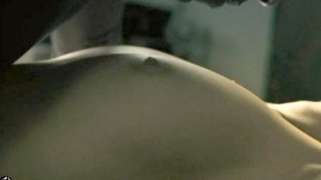 Sarah Moss Naked in Hard Shoulder. Breasts, black man, couple. 723199