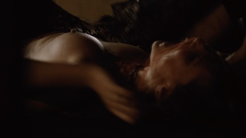 Aska from Twice Born Naked. Breasts, black necklace, hard nipples. 731405