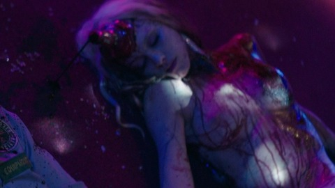 Elle Evans in Scouts Guide to the Zombie Apocalypse (2015) Breasts Blood Breasts 780723