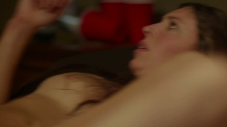 Jasmine Mooney Nude as Crystal. Breasts, brunette, laying down. 738698