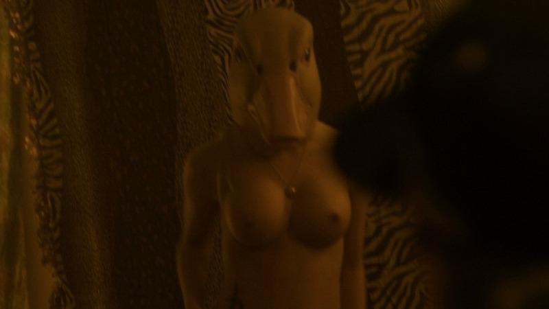 Katelin Baxter Nude as Webcam Model #1. Breasts, duck mask, nude. 729242