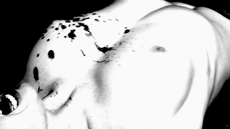 Katy Cee Nude in Intruder. Breasts, arched back, big breasts. 724822
