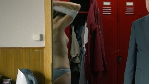 Vicky Krieps in The Chambermaid (2015) Breasts Underwear Back Exposed Breasts 773177