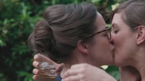 Julie White in Alpha House (2013-2014) Lesbian Glasses Kissing 749775