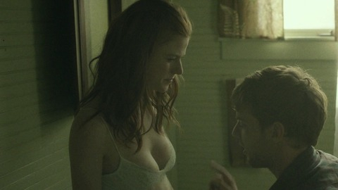 Rose Leslie in Honeymoon (2014) Underwear Bathroom Cleavage 746932