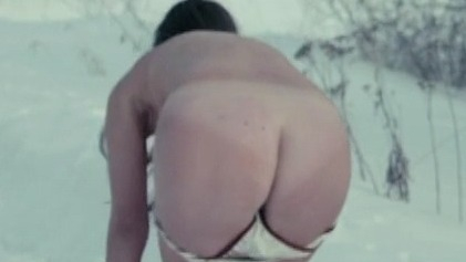 Nudes of Alisa from Me Too. Butt, bending down, black hair. 735606