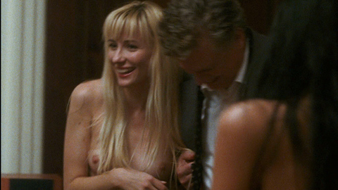 Nudes of French Blonde from Cat Run. Breasts, back exposed, blonde. 725442