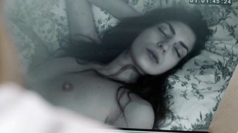 Alice Monroe from The Fall Naked. Breasts, black and white, nude. 725417