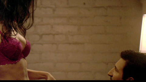 Elia Monte-Brown in Once Upon a Time in Brooklyn (2013) Underwear Brunette Cleavage 725643