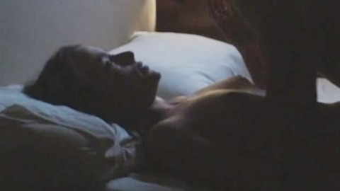 Martina Codecasa Naked as Gilles' Girlfriend. Breasts, brunette, couple in bed. 764703