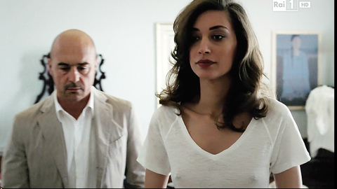 Margareth Madè in Inspector Montalbano (2013) Sexy Brunette Couple 726397