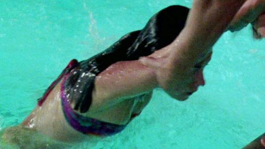 Sexiest Scenes of Kerri from A Nightmare on Elm Street 2. Bikini, SFW, black hair. 726587