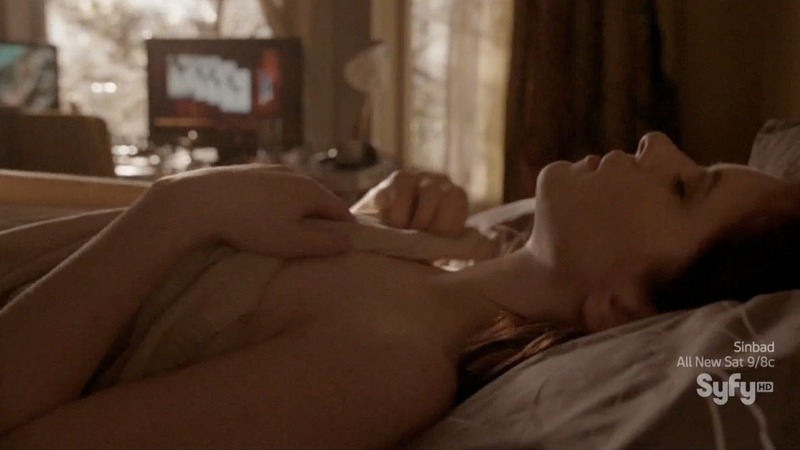 Sexiest Magda Apanowicz Scene in Continuum. Sexy, SFW, brunette. 729109