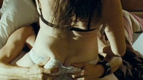 Haley Webb Nude in Rushlights. Butt, bed, black bra. 737848