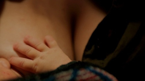 Nilay Erdonmez in Watchtower (2012) Sexy Black Bra Breastfeeding 748463