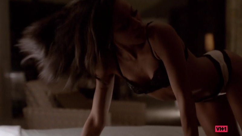 Sexiest Ahsha Hayes Scenes. Underwear, SFW, black bra. 783022