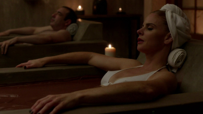 Hottest Donna Paulsen Scenes. Bikini, cleavage in bikini, mud bath. 797781