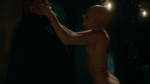 Olivia Chenery in Penny Dreadful (2014-2016) Breasts Butt Prosthetic Bald Breasts 767762